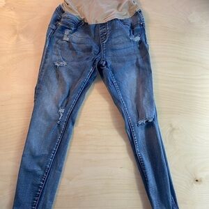 Blue Savvy Maternity Jeans size Large (DN)